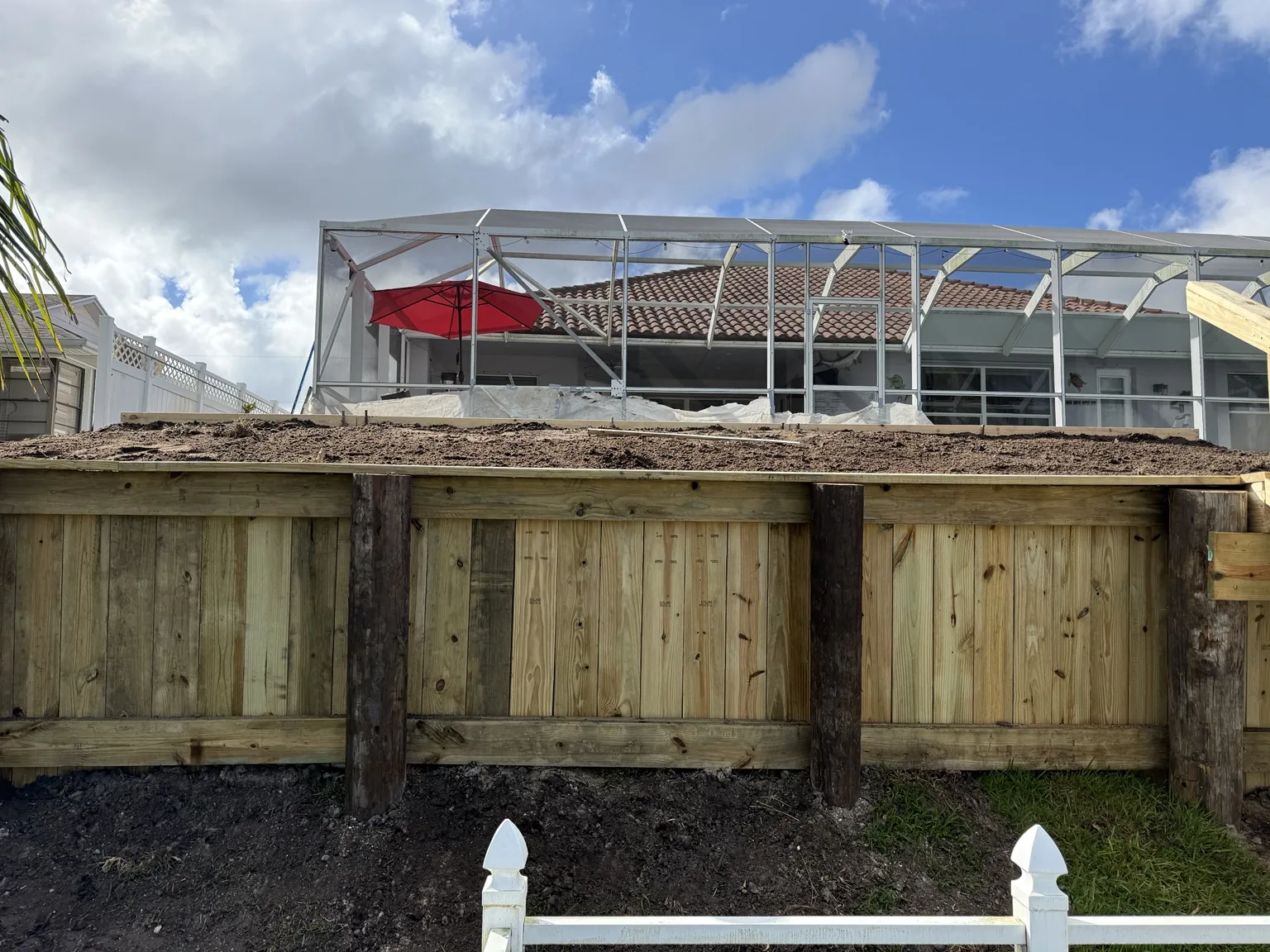 FNH Services walls & site work project