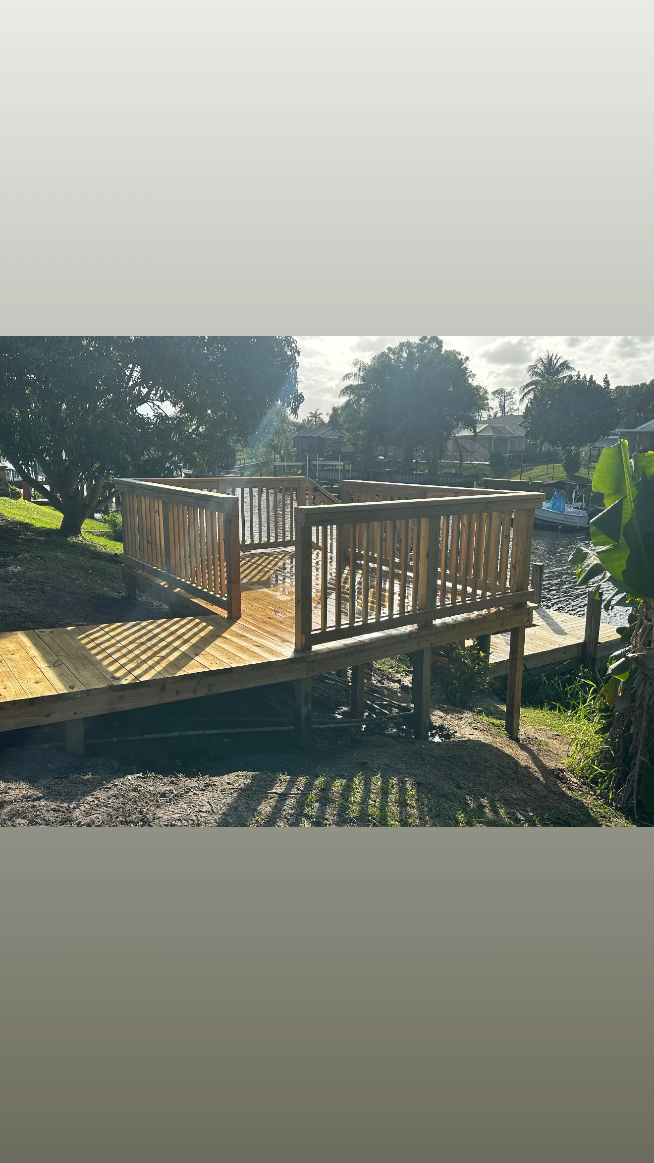 FNH Services docks & waterfront project